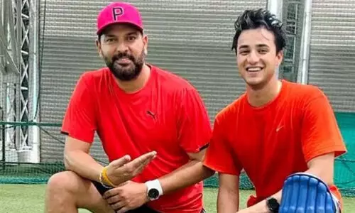 നിന്നെ ഇവിടെ കാണാനാണ് ഞാൻ ആഗ്രഹിച്ചത്; ശിഷ്യന് അഭിനന്ദനവുമായി യുവരാജ് സിങ്