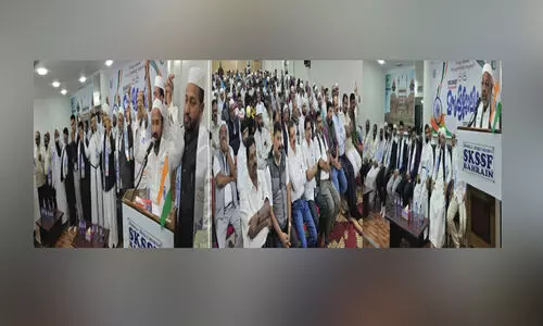 സ്നേ​ഹ​ത്തി​ന്‍റെ​യും സൗ​ഹൃ​ദ​ത്തി​ന്‍റെ​യും ക​ര​ങ്ങ​ൾ കോ​ർ​ത്ത് മ​നു​ഷ്യ​ജാ​ലി​ക