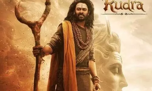 Prabhas to play Rudra in Vishnu Manchus Kannappa; first look is out