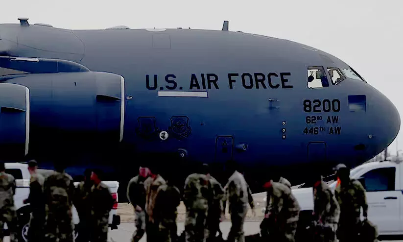 US military aircraft