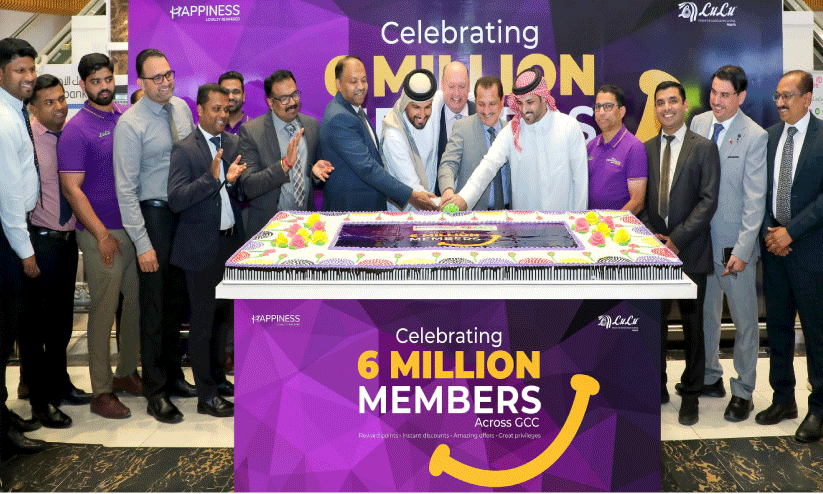 60 ല​ക്ഷം ഹാ​പ്പി​ന​സ് അം​ഗ​ങ്ങ​ൾ; ആ​ഘോ​ഷ​മാ​ക്കി ലു​ലു