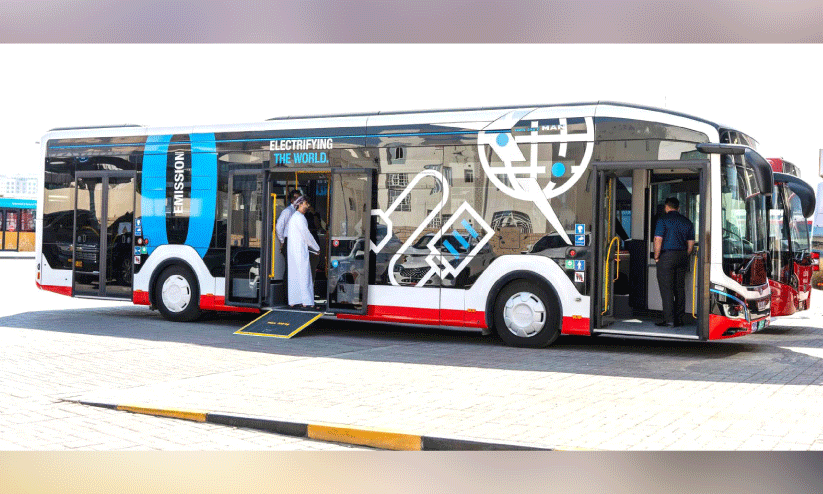 മസ്കത്തിൽ ഇലക്ട്രിക് ബസുകളുമായി മുവാസലാത്ത് മസ്കത്തിൽ ഇലക്ട്രിക് ബസുകളുമായി മുവാസലാത്ത്