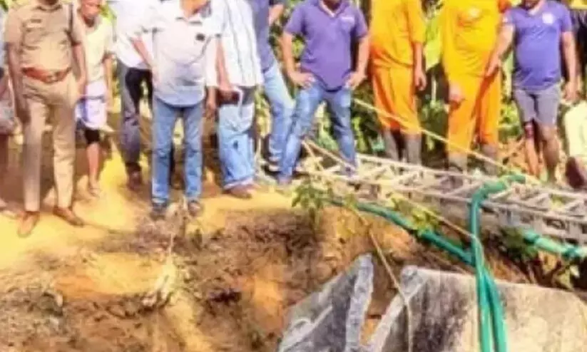 കിണറിടിഞ്ഞു വീണുണ്ടായ അപകടത്തിൽപ്പെട്ട തൊഴിലാളി മരിച്ചു പാലാ കിണർ അപകടം: തൊഴിലാളി മരിച്ചു