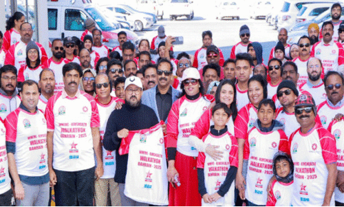 ഡബ്ല്യു.എം.എഫ് കിംസ്ഹെൽത്ത് ഹോസ്പിറ്റലുമായി സഹകരിച്ച് വാക്കത്തൺ സംഘടിപ്പിച്ചു