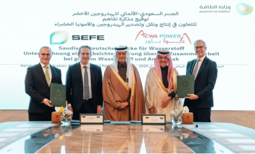 ‘ഹ​രി​ത ഹൈ​ഡ്ര​ജ​ൻ ബ്രി​ഡ്​​ജ്’ ; സൗ​ദി​യും ജ​ർ​മ​നി​യും ക​രാ​ർ ഒ​പ്പു​​െവ​ച്ചു