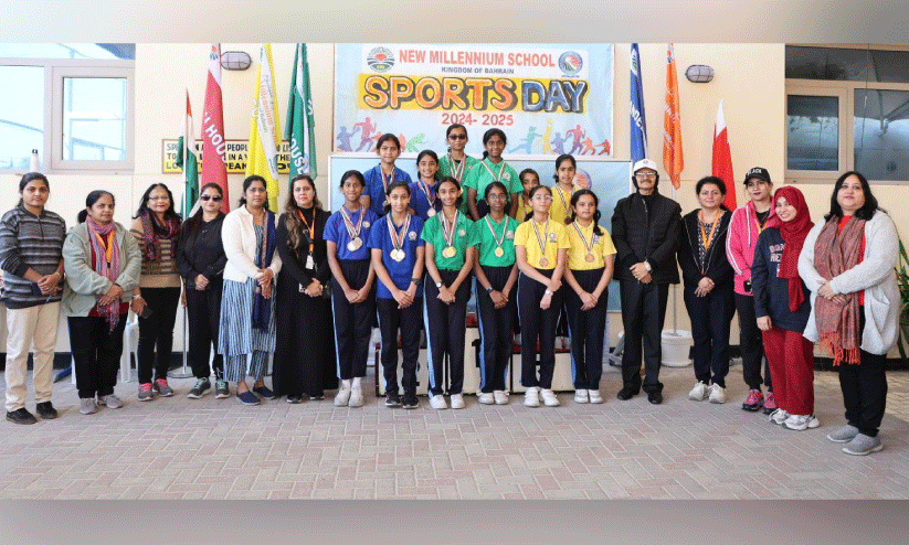 വിദ്യാർഥികൾക്കായി കായികദിനം സംഘടിപ്പിച്ച് ന്യൂമില്ലേനിയം സ്കൂൾ ബഹ്റൈൻ വിദ്യാർഥികൾക്കായി കായികദിനം സംഘടിപ്പിച്ച് ന്യൂമില്ലേനിയം സ്കൂൾ ബഹ്റൈൻ