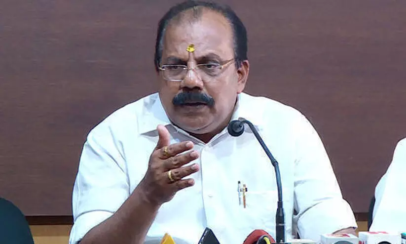 തട്ടിപ്പിൽ പങ്കില്ല, ഇരയാണ്, മന്ത്രിമാരായ ആർ. ബിന്ദുവിന്റെയും വി. ശിവൻകുട്ടിയുടെയും ചിത്രങ്ങൾ കണ്ടതോടെയാണ് വിശ്വസിച്ച് പോയത്  -എ.എൻ.രാധാകൃഷ്ണൺ