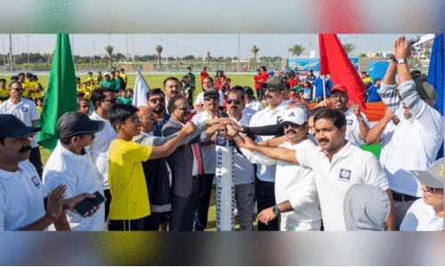 ഓ​പ​ണ്‍ അ​ത്​​ല​റ്റി​ക് മീ​റ്റ്; ഓ​വ​റോ​ള്‍ ട്രോ​ഫി അ​ബൂ​ദ​ബി ഇ​ന്ത്യ​ന്‍ സ്‌​കൂ​ളി​ന്​