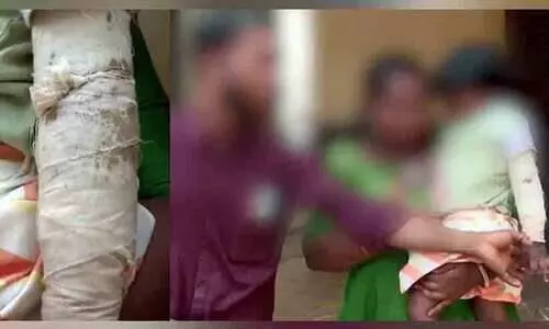 മൂന്ന് വയസുകാരിയുടെ കൈ പിടിച്ച് തിരിച്ചു; അംഗനവാടി അധ്യാപികക്കെതിരെ പരാതിയുമായി കുടുംബം