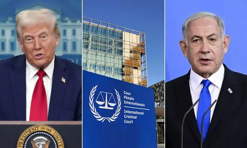ഇസ്രായേലിനെതിരായ അന്വേഷണം: അന്താരാഷ്ട്ര ക്രിമിനൽ കോടതിക്ക് ഉപരോധമേർപ്പെടുത്തി ട്രംപ്