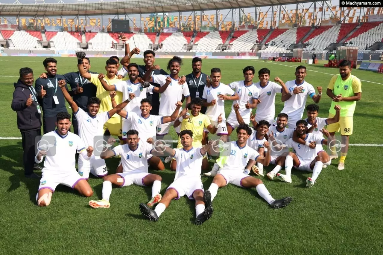 ദേശീയ ഗെയിംസ് ഫുട്ബാൾ; കേരളത്തിന് സ്വർണം; നേട്ടം 27 വർഷത്തെ കാത്തിരിപ്പിനൊടുവിൽ