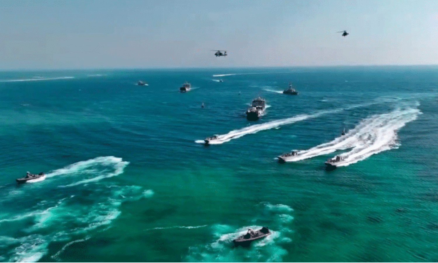 സം​യു​ക്ത സൈ​നി​കാ​ഭ്യാ​സം സം​ഘ​ടി​പ്പി​ച്ചു