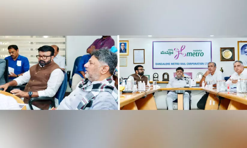 മെ​ട്രോ നി​ര​ക്ക് വ​ർ​ധ​ന​യി​ൽ സ​ർ​ക്കാ​ർ ഇ​ട​പെ​ടി​ല്ല -ഡി.​കെ