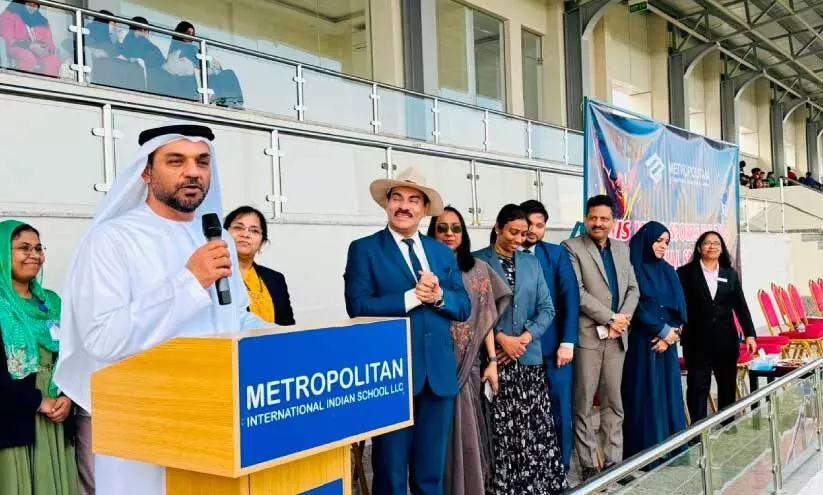 മെ​ട്രോ​പൊ​ളി​റ്റ​ൻ ഇ​ന്‍റ​ർ​നാ​ഷ​ന​ൽ ഇ​ന്ത്യ​ൻ സ്‌​കൂ​ൾ സ്‌​പോ​ർ​ട്സ് ഫെ​സ്റ്റ്