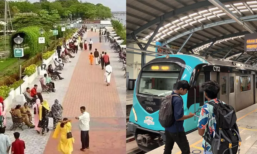 മറൈൻഡ്രൈവ് മുതൽ മെട്രോ വരെ