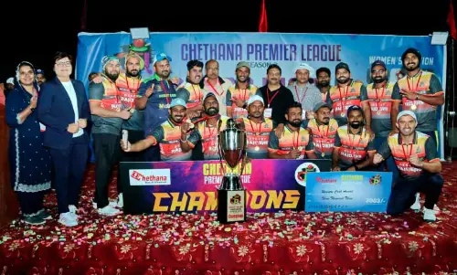 ചേ​ത​ന പ്രീ​മി​യ​ര്‍ ലീ​ഗ് ക്രി​ക്ക​റ്റ്: ഡി.​ആ​ര്‍.​സി.​സി ജേ​താ​ക്ക​ള്‍