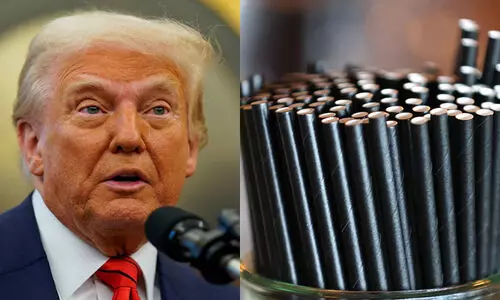 പേപ്പർ സ്‌ട്രോകൾ ഇനി രാജ്യത്ത് വേണ്ട; പ്ലാസ്റ്റിക്കിലേക്ക് മടങ്ങിവരാൻ ആഹ്വാനം ചെയ്ത് ട്രംപ്