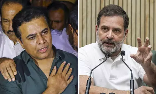 KT Rama Rao, Rahul Gandhi