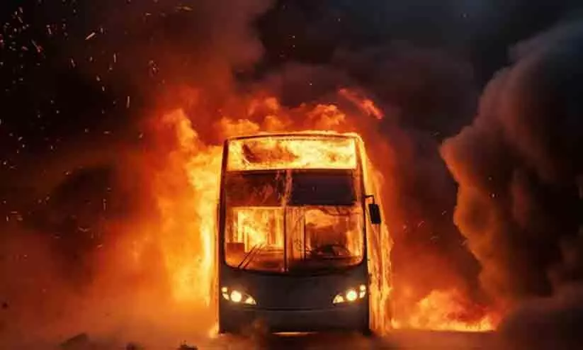 Bus Fire