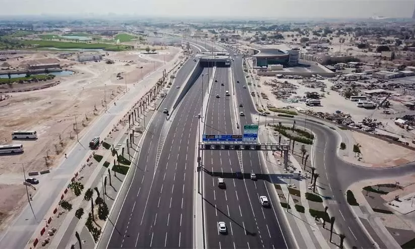 റോഡ് വികസനം പൂ​ർ​ത്തി​യാക്കി