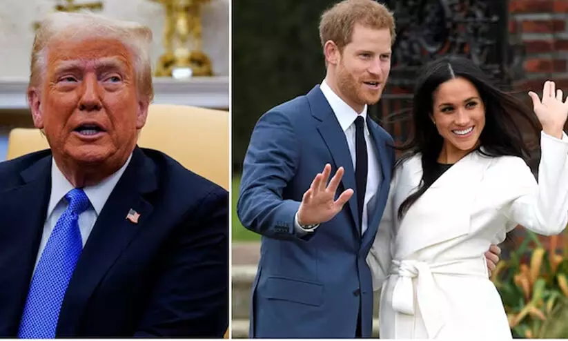 ഹാരി രാജകുമാരനെ നാടുകടത്തില്ലെന്ന് ട്രംപ്; ഭാര്യയുമായി തന്നെ ഒരുപാട് പ്രശ്നങ്ങളുണ്ട് ഹാരി രാജകുമാരനെ നാടുകടത്തില്ലെന്ന് ട്രംപ്; ഭാര്യയുമായി തന്നെ ഒരുപാട് പ്രശ്നങ്ങളുണ്ട്