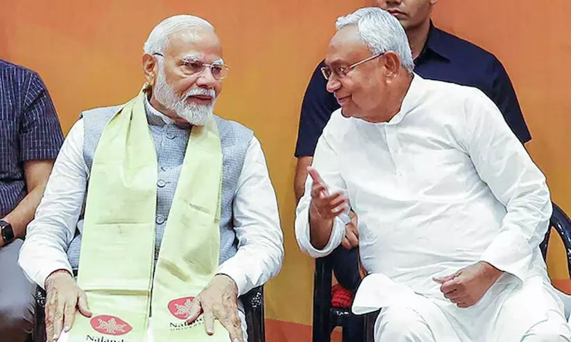 Nithish Kumar-Narendra Modi