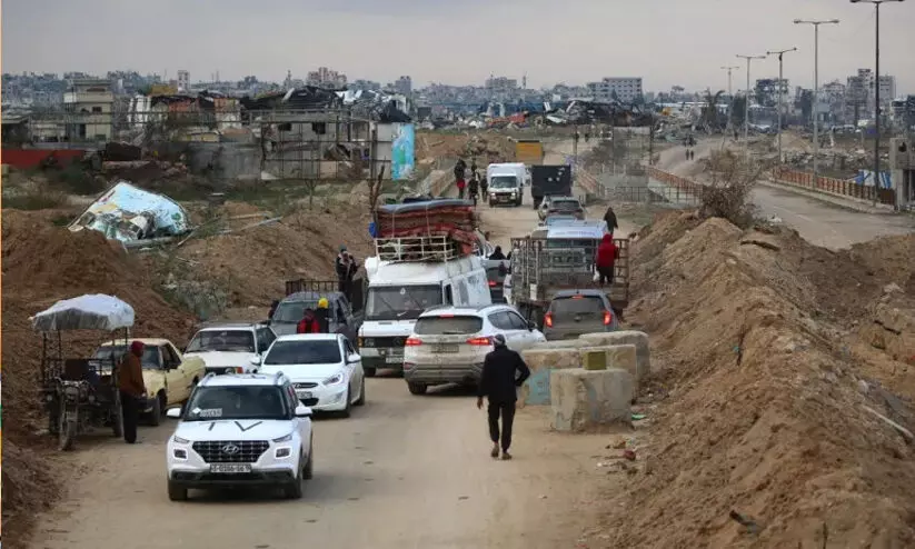 രണ്ടാംഘട്ട വെടിനിർത്തൽ ചർച്ചക്ക് ഇസ്രായേൽ സംഘം ഖത്തറിലേക്ക്; നെറ്റ്സരിം ഇടനാഴിയിൽനിന്ന് പിന്മാറി ഇസ്രായേൽ