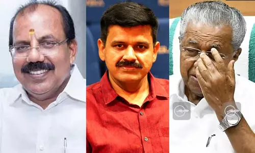 AN Radhakrishnan, Pinarayi Vijayan-Sandeep Varier