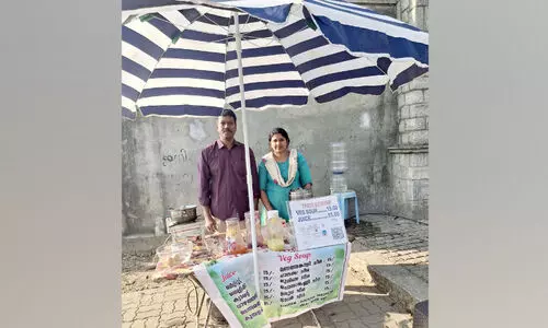 പ്ര​ഭാ​ത സ​വാ​രി​ക്കാ​ർ​ക്ക് ജ്യൂ​സും സൂ​പ്പും; ഉ​ണ്ണി​കൃ​ഷ്ണ​ൻ കൃ​താ​ർ​ഥ​നാ​ണ്