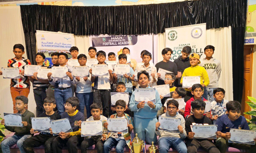 എച്ച്.എം.ആർ എവർഗ്രീൻ എഫ്.സി ഒന്നാം വാർഷികാഘോഷം എച്ച്.എം.ആർ എവർഗ്രീൻ എഫ്.സി ഒന്നാം വാർഷികാഘോഷം