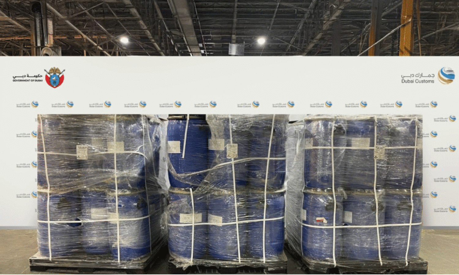 ദു​ബൈ​യി​ൽ 1.2 ട​ൺ നി​രോ​ധി​ത മ​രു​ന്നു​ക​ൾ പി​ടി​കൂ​ടി