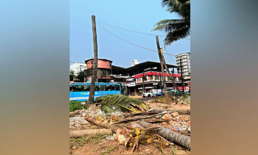 Mananchira vellimadukunnu road