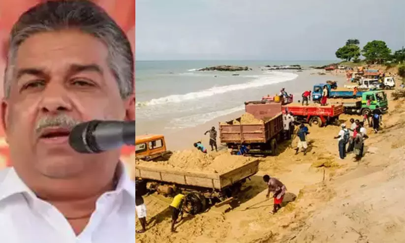 കടൽ മണൽ ഖനനം: മൽസ്യബന്ധനത്തെ പ്രതികൂലമായി ബാധിക്കും- സജി ചെറിയാൻ കടൽ മണൽ ഖനനം: മൽസ്യബന്ധനത്തെ പ്രതികൂലമായി ബാധിക്കും- സജി ചെറിയാൻ