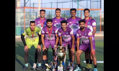 കെ.എം.സി.സി ജിദ്ദ ഖാലിദിയ സെവൻസ് ഫുട്ബാൾ ടൂർണമെന്റ്; വിജയ് ഫുഡ് ബി.എഫ്.സി ജേതാക്കൾ