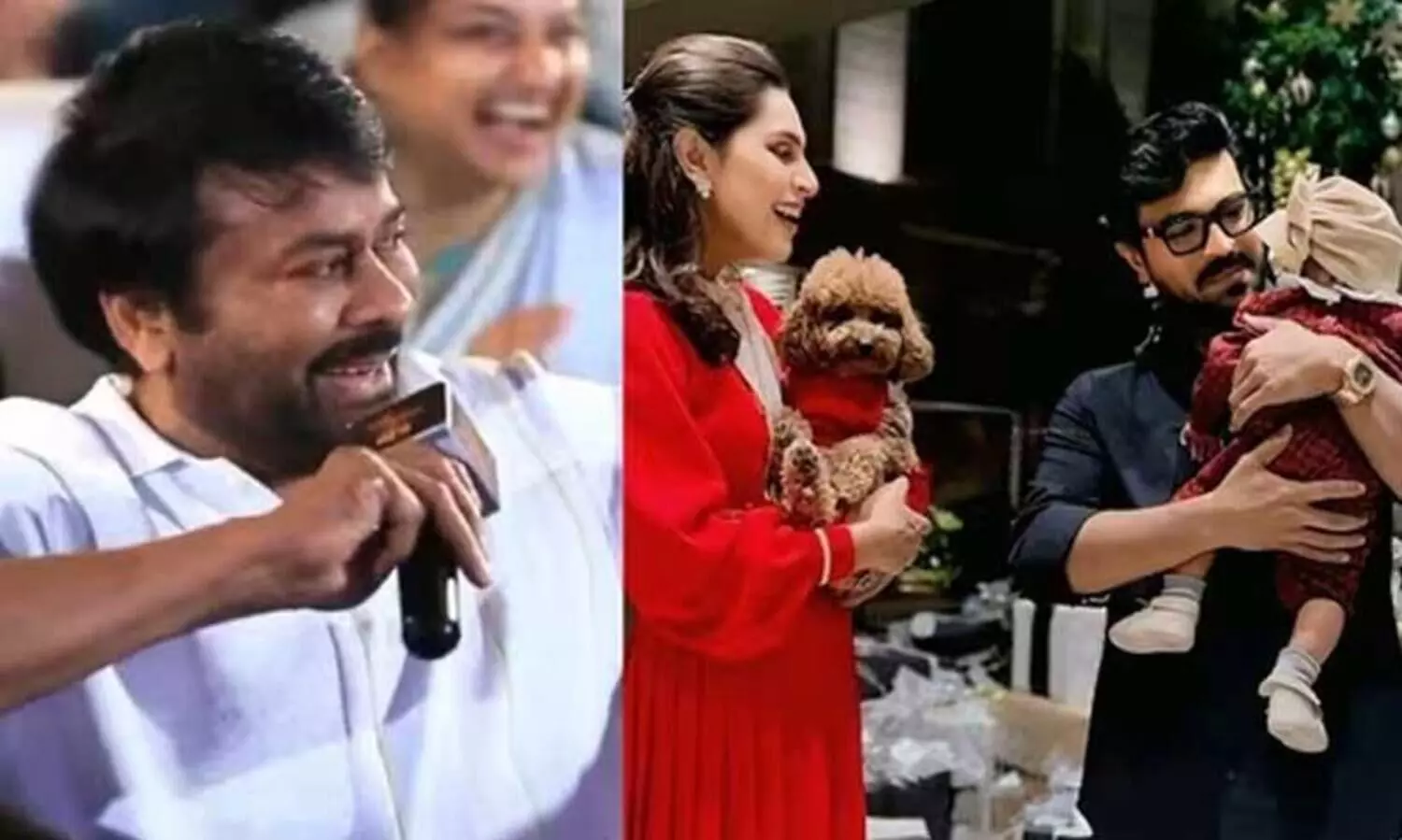 Chiranjeevi wants Ram Charan to have a son after Klin Kaara for legacy