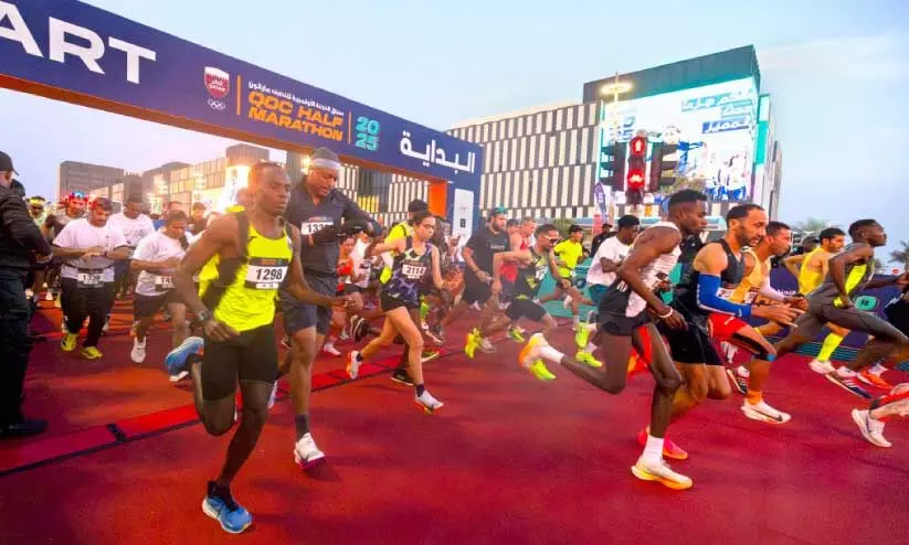 ലുസൈൽ നിറഞ്ഞോടി ഹാഫ് മാരത്തൺ ലുസൈൽ നിറഞ്ഞോടി ഹാഫ് മാരത്തൺ