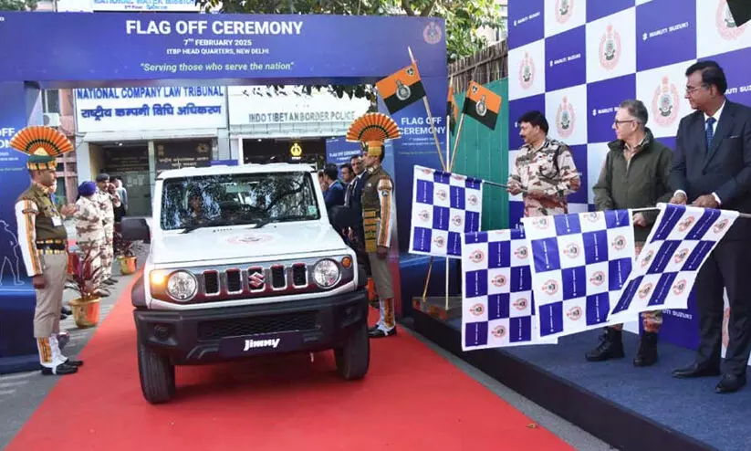 അതിർത്തി കാക്കാൻ  ജിംനിയും: 60 ജിംനി സ്വന്തമാക്കി ഇൻഡോ - ടിബറ്റൻ പോലീസ്