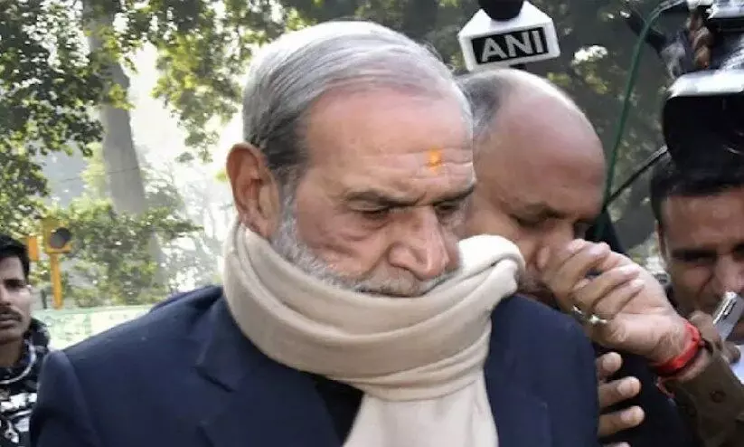 സിഖ് വിരുദ്ധ കലാപം: കോൺഗ്രസ് മുൻ എം.പി സജ്ജൻ കുമാർ കുറ്റക്കാരനെന്ന് കോടതി