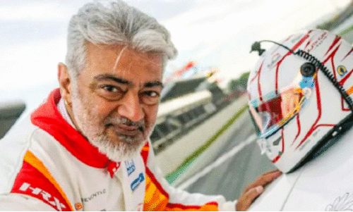 റേസിങ് ട്രാക്കിൽ അപകടത്തിൽനിന്ന് രക്ഷപ്പെട്ട് അജിത്