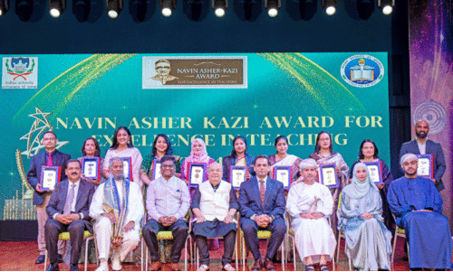 അ​ക്ഷ​ര വെ​ളി​ച്ചം പ​ക​ർ​ന്ന​വ​ർ​ക്ക് ഇ​ന്ത്യ​ൻ സ്കൂ​ൾ ബോ​ർ​ഡി​ന്റെ ആ​ദ​രം