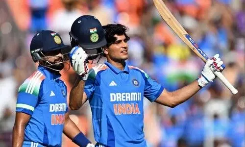 ഗില്ലിന് സെഞ്ച്വറി, കോഹ്‌ലിക്കും ശ്രേയസിനും ഫിഫ്റ്റി; ഇംഗ്ലണ്ടിന് 357 റൺസ് വിജയലക്ഷ്യം