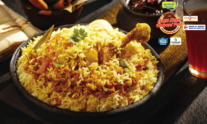 ‘ദം ദം ബിരിയാണി’ ഫെസ്റ്റ് സെമിഫൈനൽ മത്സരാർഥികളെ പ്രഖ്യാപിച്ചു ‘ദം ദം ബിരിയാണി’ ഫെസ്റ്റ് സെമിഫൈനൽ മത്സരാർഥികളെ പ്രഖ്യാപിച്ചു