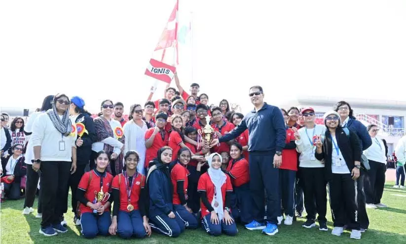 പൊ​ഡാ​ർ പേ​ൾ സ്​​കൂ​ൾ കാ​യി​ക മേ​ള