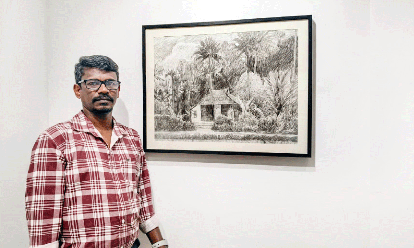 പെൻസിൽകറുപ്പിൽ വിരിയും വിസ്മയം