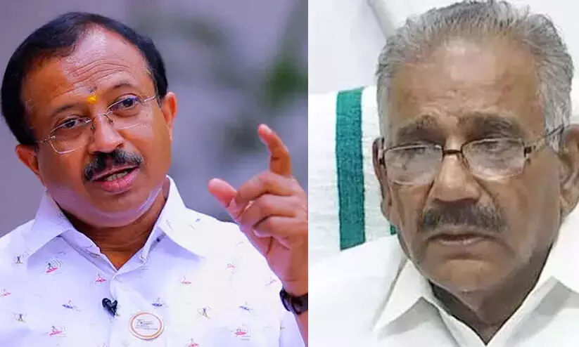 എ.കെ. ശശീന്ദ്രൻ രാജിവെക്കണം-വി. മുരളീധരൻ