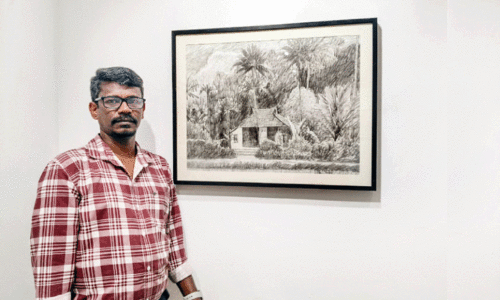 പെൻസിൽകറുപ്പിൽ വിരിയും വിസ്മയം