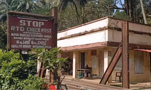 ആര്യങ്കാവിലെ മോട്ടോർവാഹന ചെക്പോസ്റ്റും വിസ്മൃതിയിലേക്ക്