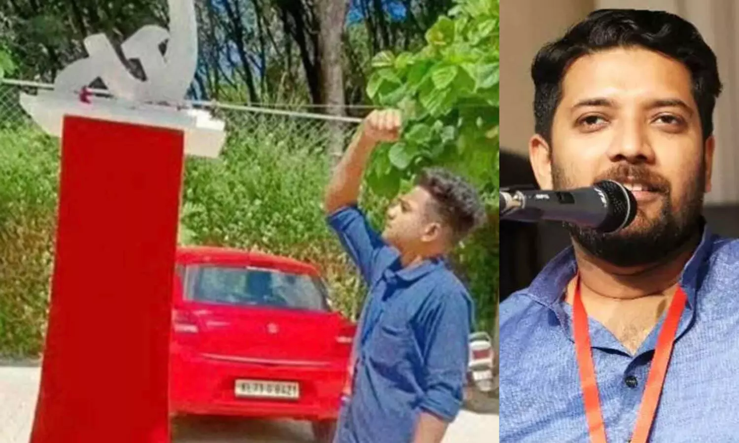 Shafi Parambil  - SFI Ragging