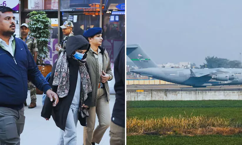 അനധികൃത ഇന്ത്യൻ കുടിയേറ്റക്കാരെ വഹിച്ചുകൊണ്ട് ഈ ആഴ്ച രണ്ട് വിമാനങ്ങൾ കൂടി ഇന്ത്യയിലെത്തുമെന്ന് റിപ്പോർട്ട്