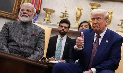 മിസ്റ്റർ പ്രൈം മിനിസ്റ്റർ യു ആർ ഗ്രേറ്റ്; മോദിക്ക് പ്രത്യേക സമ്മാനവുമായി ട്രംപ്